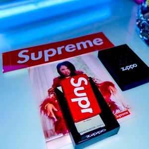 Supreme Logo Zippo (RED) SS 22’